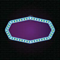 Cinema Retro with Sparking Color vector