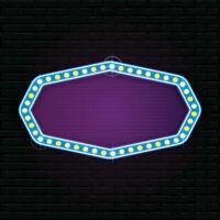 Cinema Retro with Sparking Color vector