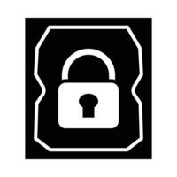 Encrypt Vector Glyph Icon For Personal And Commercial Use.