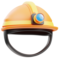 Construction Helmet 3D Illustration png