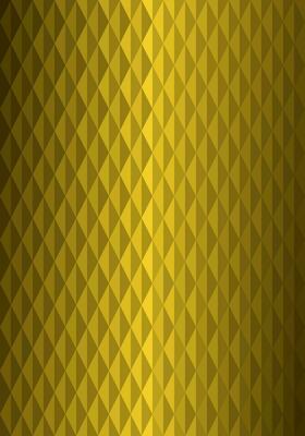 Golden gradient rhombus geometric pattern. Abstract background design for publication, cover, banner, poster, web design, backdrop, wall. Vector illustration.