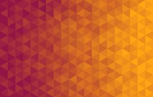 Triangle shape background pattern orange gradient red. Abstract background design for publication, cover, banner, poster, web design, backdrop, wall. Vector illustration.