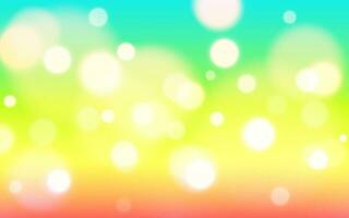 Colorful rainbow bokeh soft light abstract backgrounds, Vector eps 10 illustration bokeh particles, Backgrounds decoration