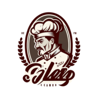 Chief old style realistic png mascot logo, Ai Generative