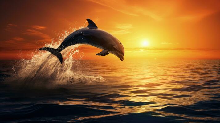 Dolphin smile HD 4K wallpaper download