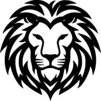 Lion - Minimalist and Flat Logo - Vector illustration