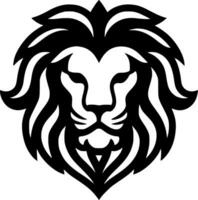 Lion - Minimalist and Flat Logo - Vector illustration