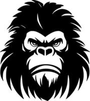 gorila, minimalista y sencillo silueta - vector ilustración