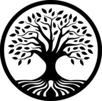 árbol - alto calidad vector logo - vector ilustración ideal para camiseta gráfico