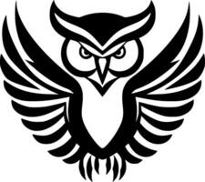 Owl - High Quality Vector Logo - Vector illustration ideal for T-shirt graphic