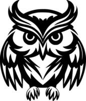 Owl - High Quality Vector Logo - Vector illustration ideal for T-shirt graphic