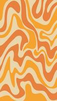 Retro abstract swirl pattern vector