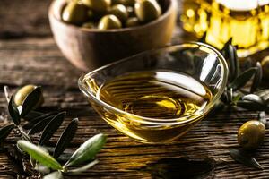Olive oil grown in the Mediterranean and the warm countries of southern Europe photo