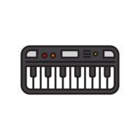 teclado piano icono png