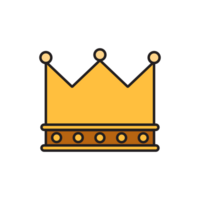 a gold crown icon png