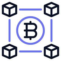 Blockchain Governance Icon vector
