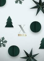 Xmas festive background. vector