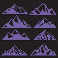 Mountain Vector Shapes For Logos