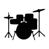 Drummer Silhouettes Drummer vector