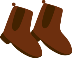 Hand gezeichnet Stiefel png