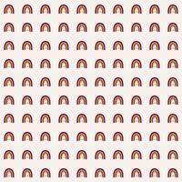 seamless pattern with shapes boho, rainbow boho background. vector