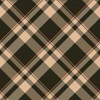 Seamless pattern of scottish tartan plaid. Repeatable background with check fabric texture. Vector backdrop striped textile print.