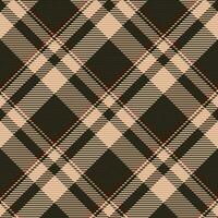 Seamless pattern of scottish tartan plaid. Repeatable background with check fabric texture. Vector backdrop striped textile print.