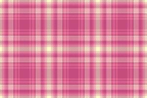 Textile texture tartan of seamless pattern background with a plaid fabric vector check.