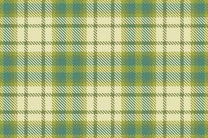 Pattern background textile of seamless texture check with a tartan plaid fabric vector. vector