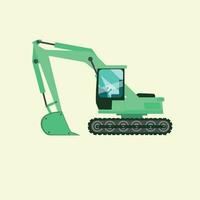 bulldozer vector art