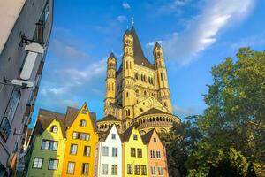 Downtown Cologne city skyline, cityscape of Germany photo