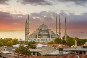 The Sultanahmet Mosque Blue Mosque in Istanbul, Turkey photo