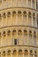 catedral de pisa y la torre inclinada en pisa foto