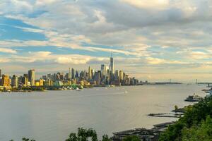 Manhattan's skyline, cityscape of New York City photo