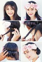 Hairstyles steps view photo