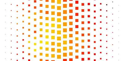 Dark Red, Yellow vector background in polygonal style.