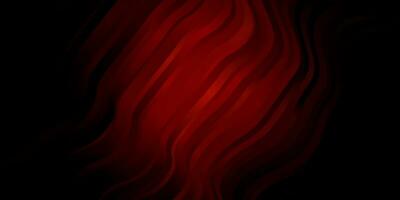 Dark Red vector pattern with lines.