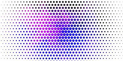 Light Purple, Pink vector backdrop with circles.