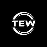 TEW Logo Design, Inspiration for a Unique Identity. Modern Elegance and Creative Design. Watermark Your Success with the Striking this Logo. vector