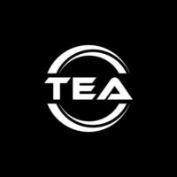 TEA Logo Design, Inspiration for a Unique Identity. Modern Elegance and Creative Design. Watermark Your Success with the Striking this Logo. vector