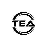 TEA Logo Design, Inspiration for a Unique Identity. Modern Elegance and Creative Design. Watermark Your Success with the Striking this Logo. vector