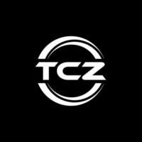 tcz logo diseño, inspiración para un único identidad. moderno elegancia y creativo diseño. filigrana tu éxito con el sorprendentes esta logo. vector