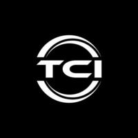 TCI Logo Design, Inspiration for a Unique Identity. Modern Elegance and Creative Design. Watermark Your Success with the Striking this Logo. vector