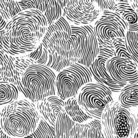 Black and White doodles abstract seamless background with stroke line. vector