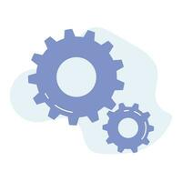 Vector of gears illustration background
