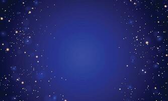 Vector realistic navy blue glitter background