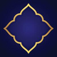Vector elegant background with gold frame