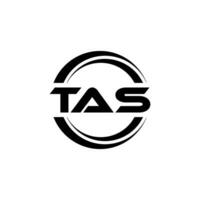 TAS Logo Design, Inspiration for a Unique Identity. Modern Elegance and Creative Design. Watermark Your Success with the Striking this Logo. vector