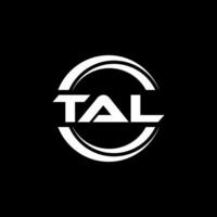 TAL Logo Design, Inspiration for a Unique Identity. Modern Elegance and Creative Design. Watermark Your Success with the Striking this Logo. vector