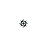 People compass logo icon design vector